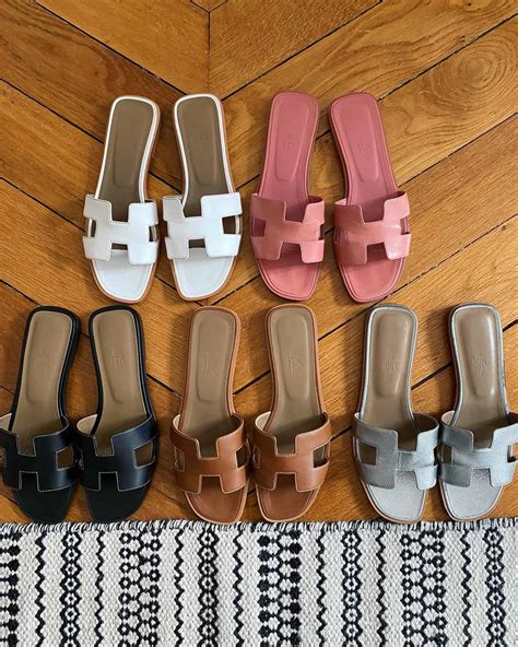 hermes oran sandals fit|hermes oran size chart.